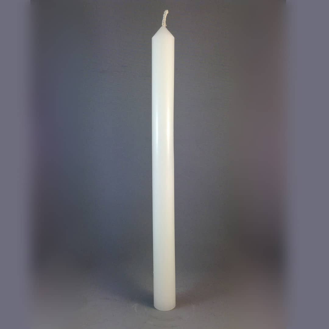 12 x 1 inch (300x25mm) candle