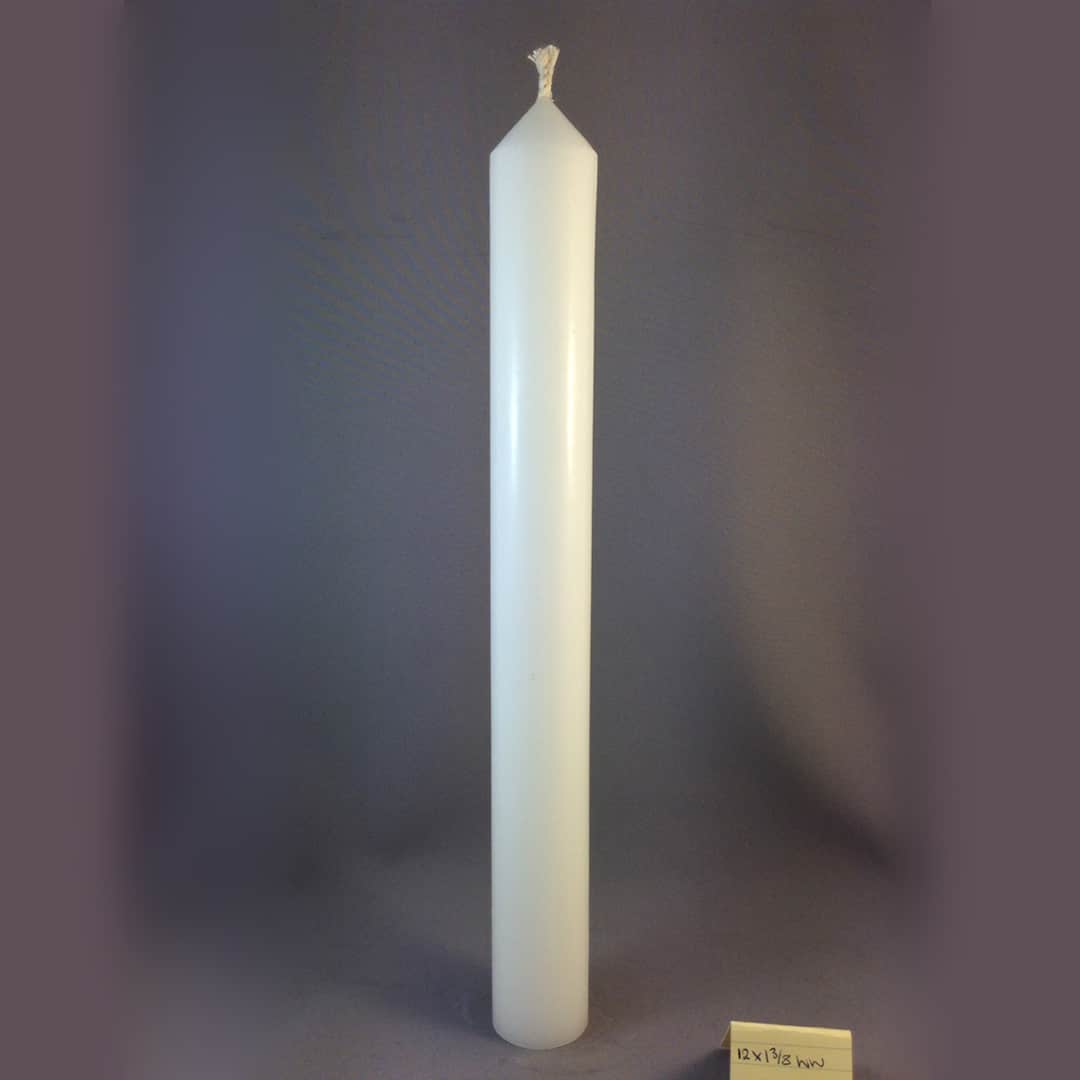 12 x 1.3/8 inch (300x35mm) candle - Image 2