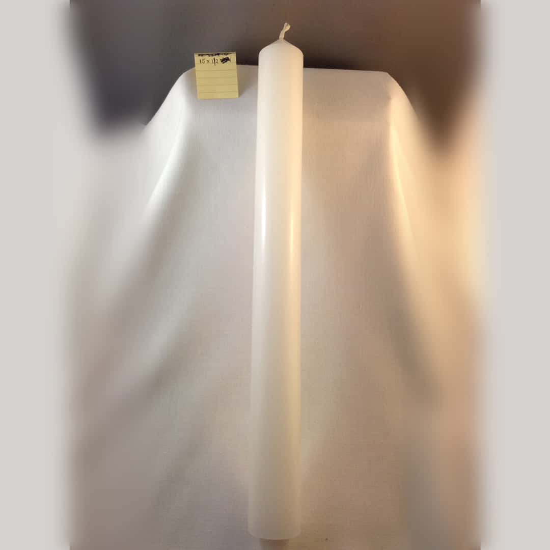 15 x 1.1/2 inch (380x38mm) candle - Image 2