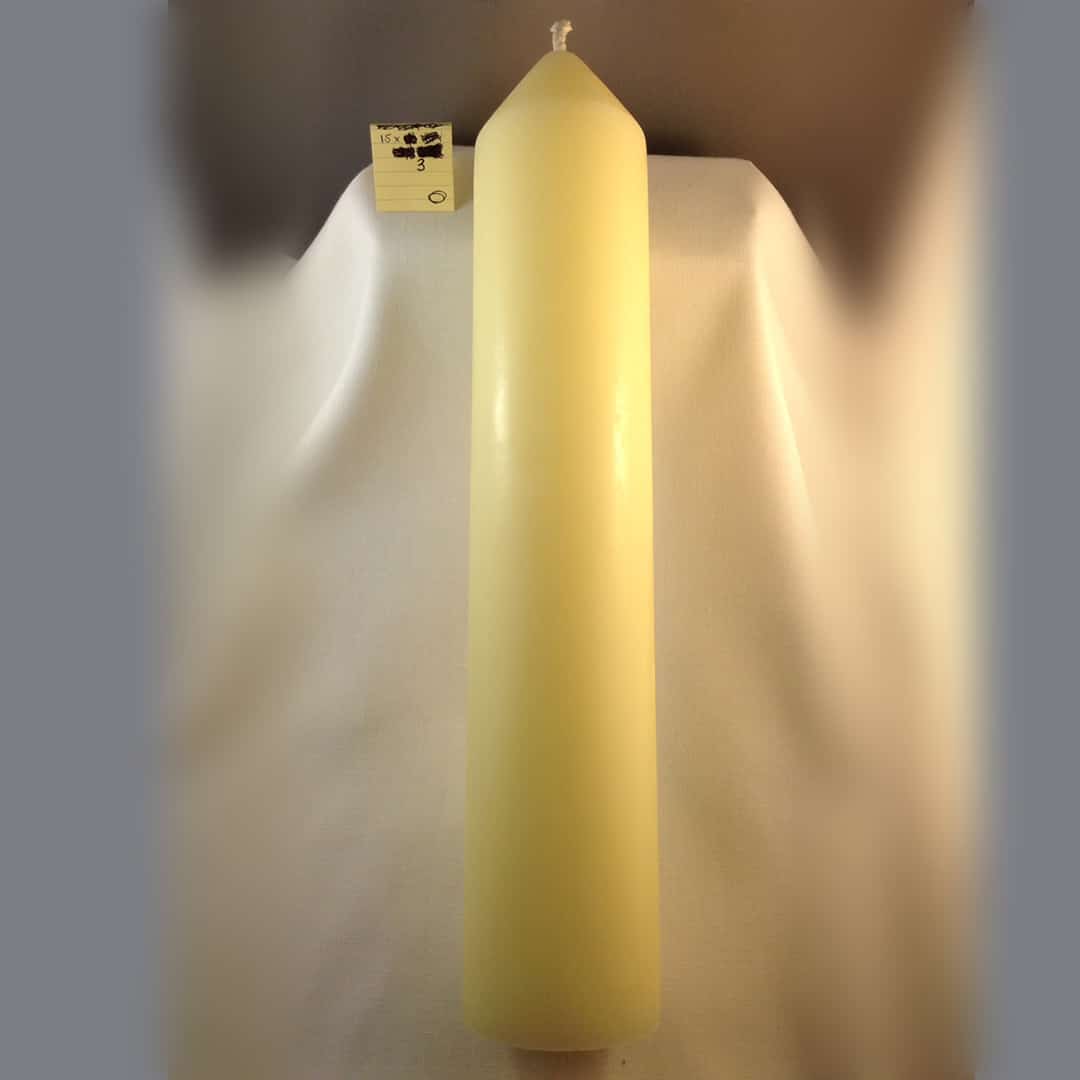 15 x 3 inch (380x74mm) candle - Image 2