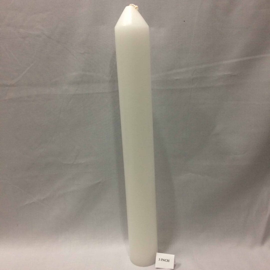 24 x 3 inch (600x74mm) candle