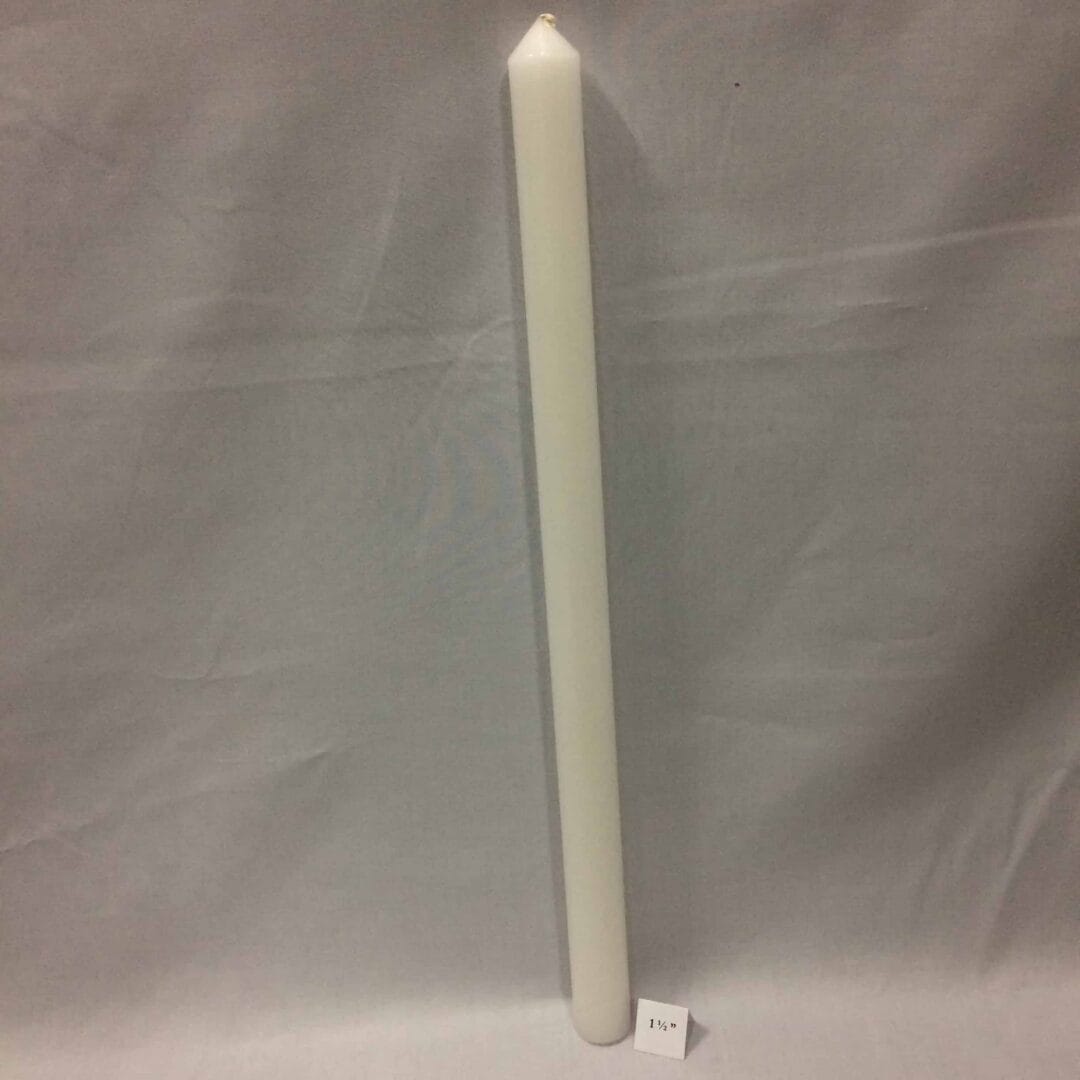 24 x 1.1/2 inch (600x38mm) candle