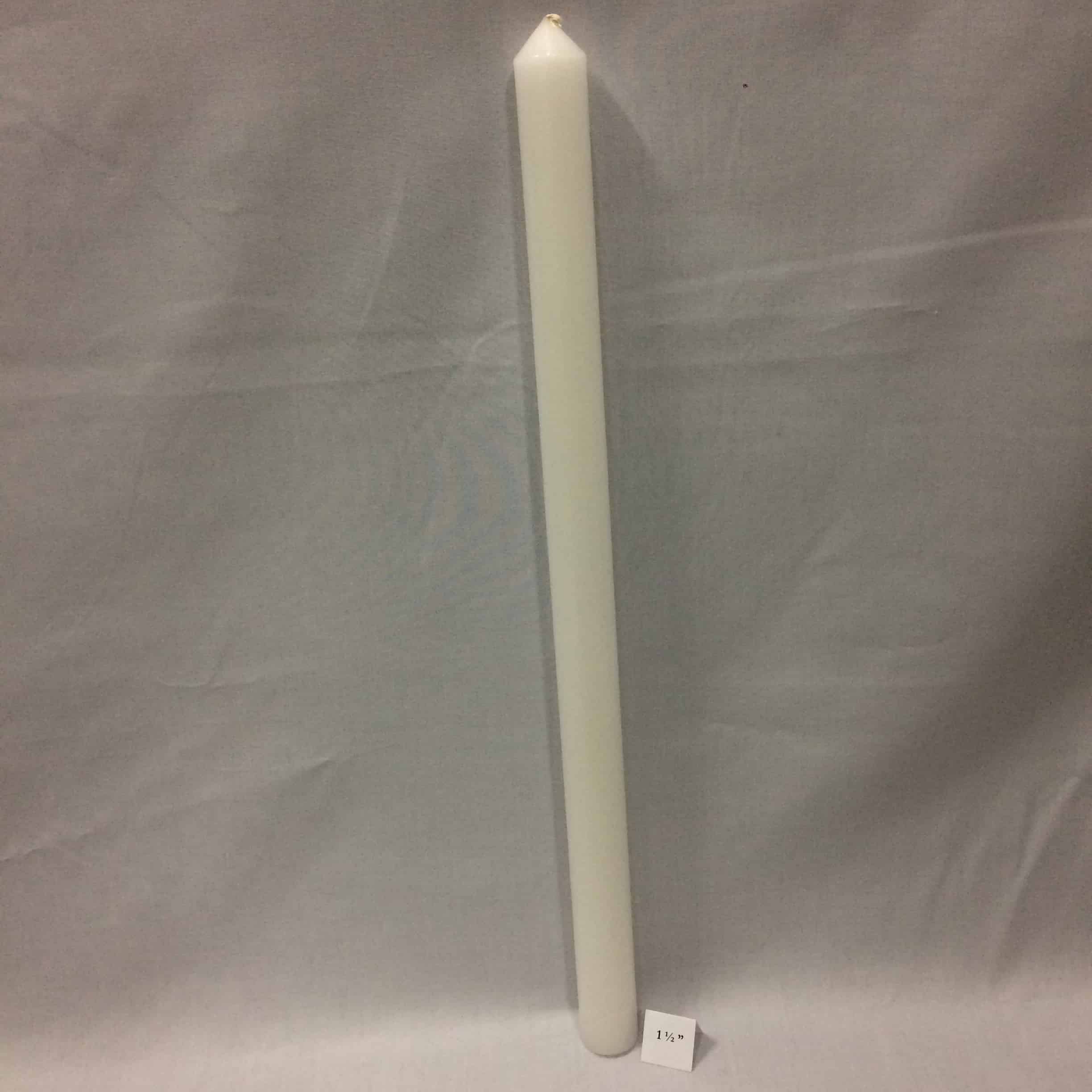 24 x 1.1/2 inch (600x38mm) candle