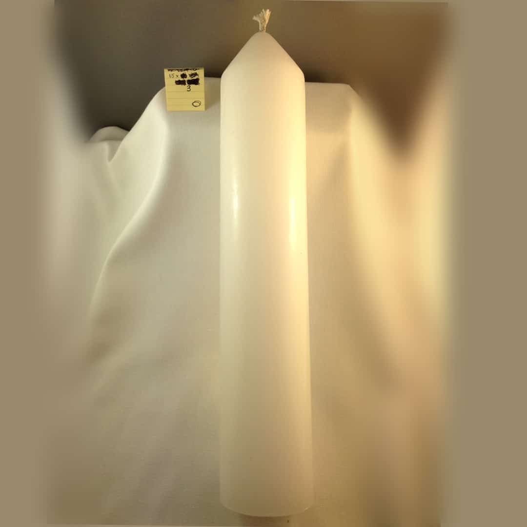 15 x 3 inch (380x74mm) candle
