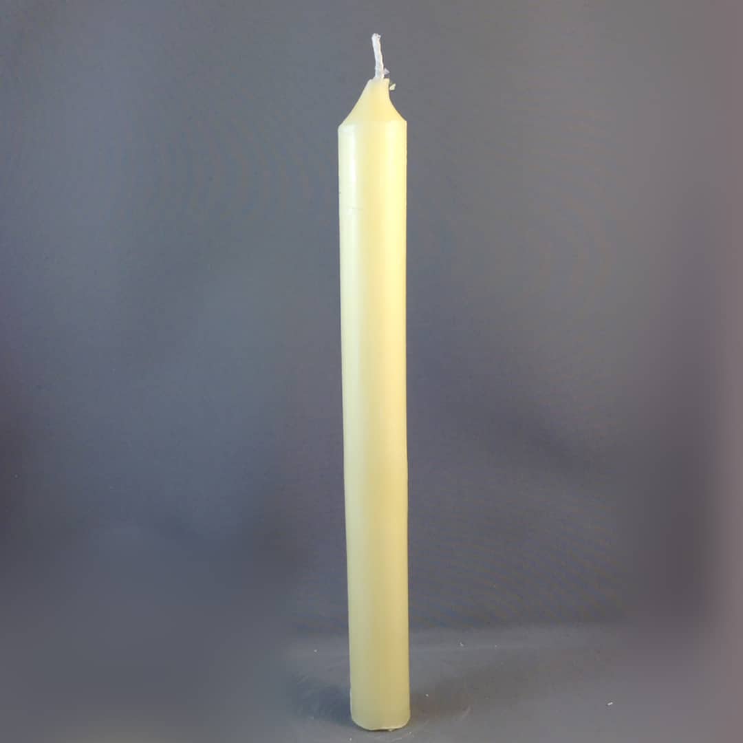 9 x 13/16 inch (230x21mm) candle