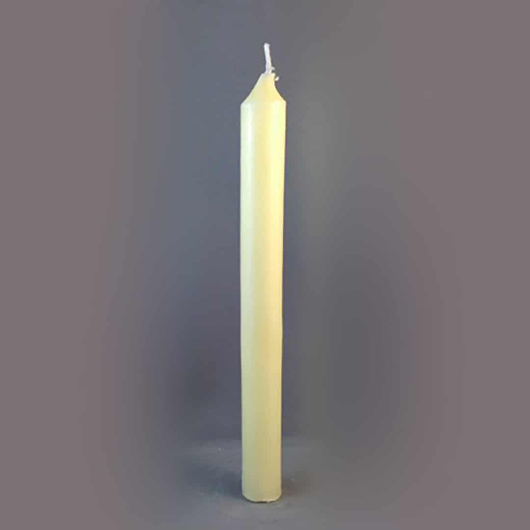 9 x 7/8 inch (230x22mm) candle