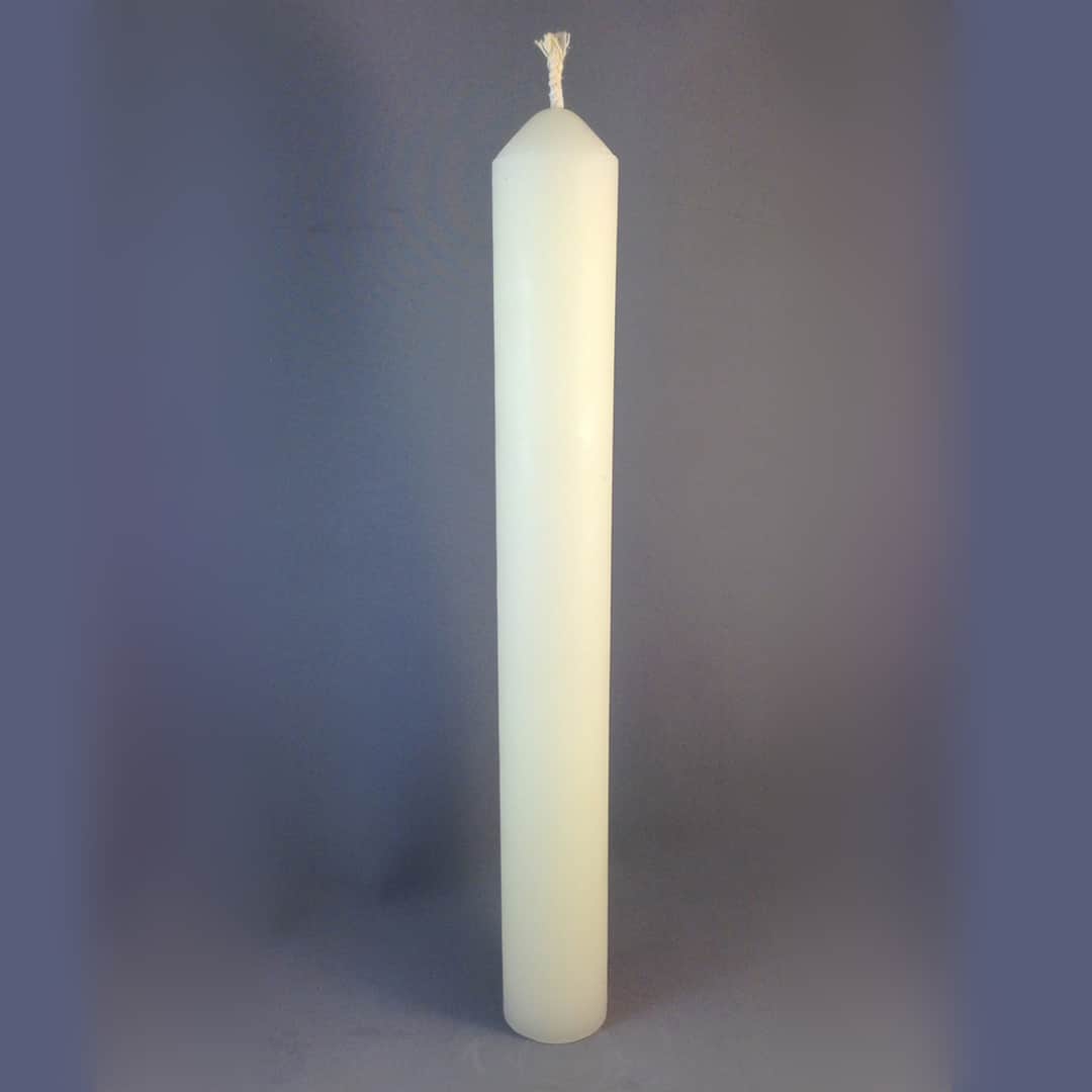 12 x 1.1/4 inch (300x32mm) candle