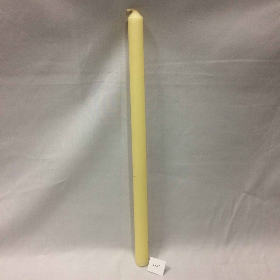 24 x 1.3/8 inch (600x35mm) candle
