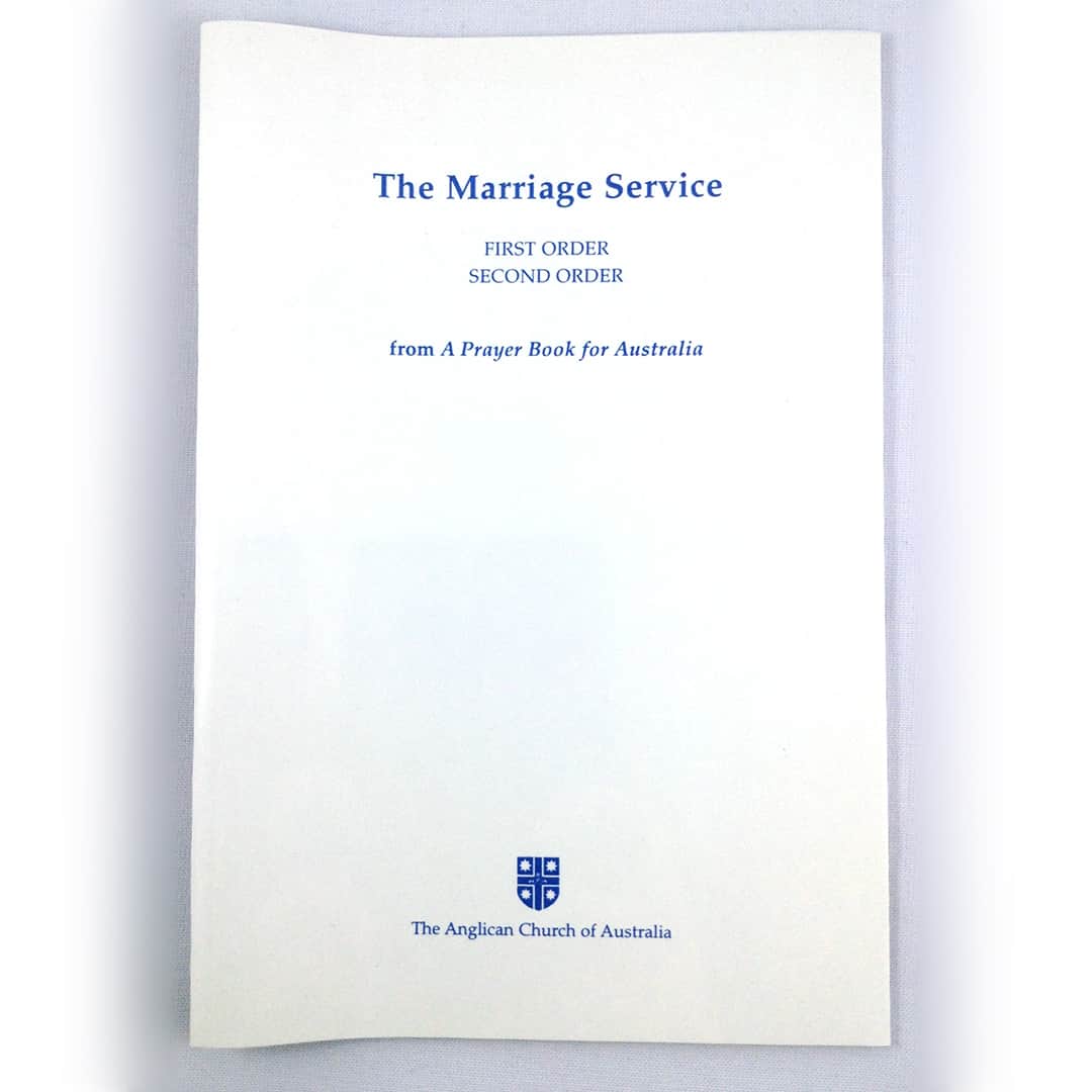 The Marriage Service (from APBA)