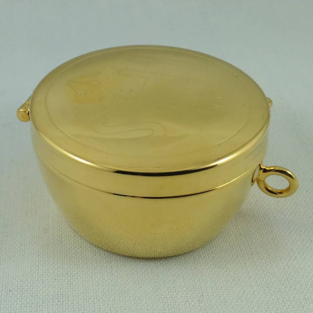 Pyx with IHS Design - Deep 5.5cm x 3cm - Image 4