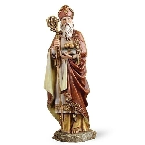 ST NICHOLAS STATUE 10"