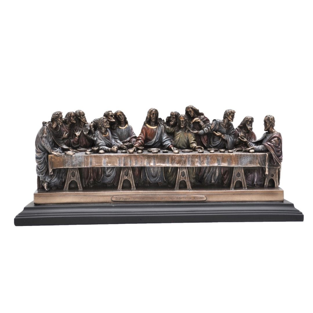 LAST SUPPER BRONZE RESIN