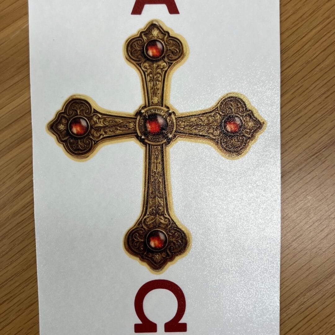 Paschal Candle Transfer Sticker