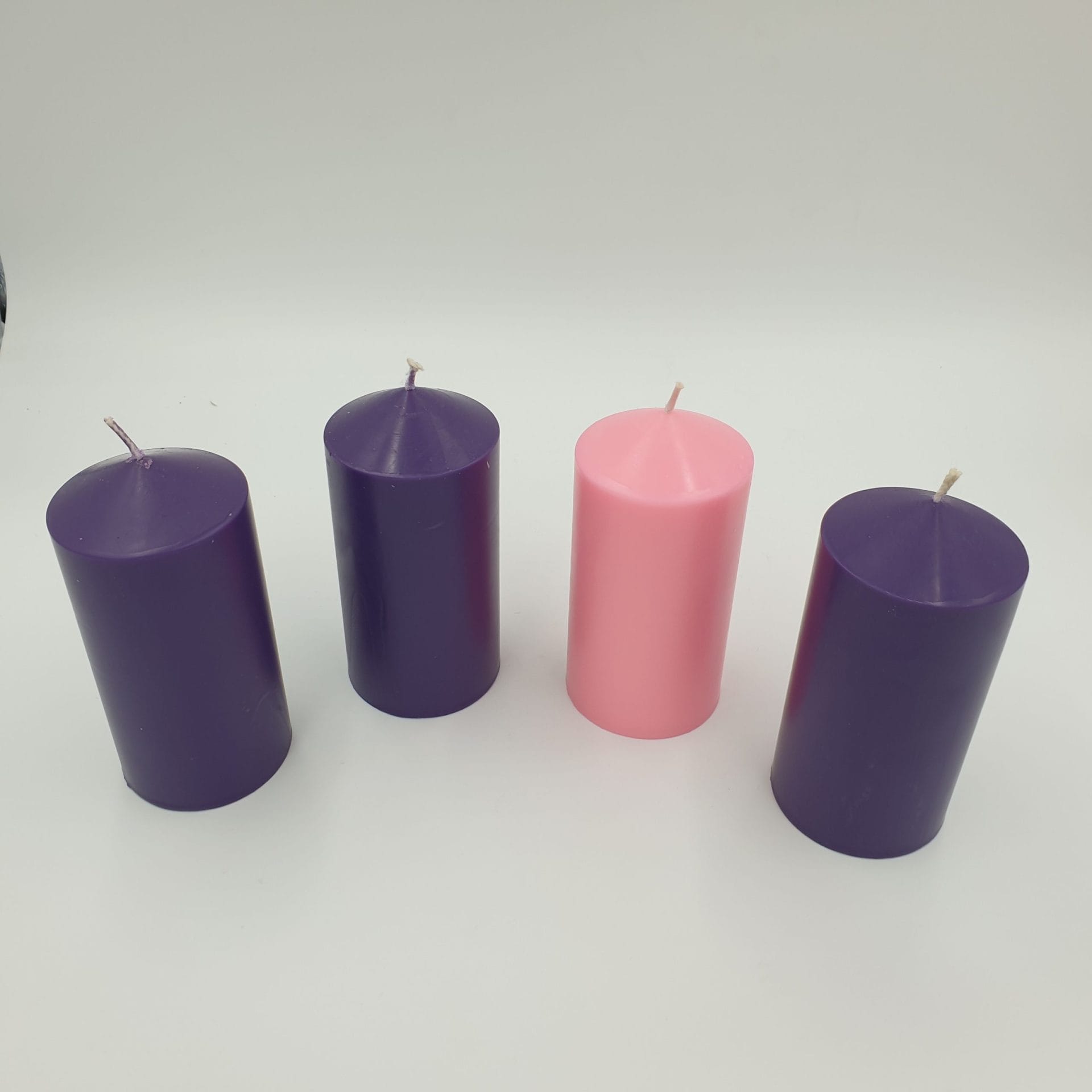 Advent Candle Set 6x3" (150x74mm)