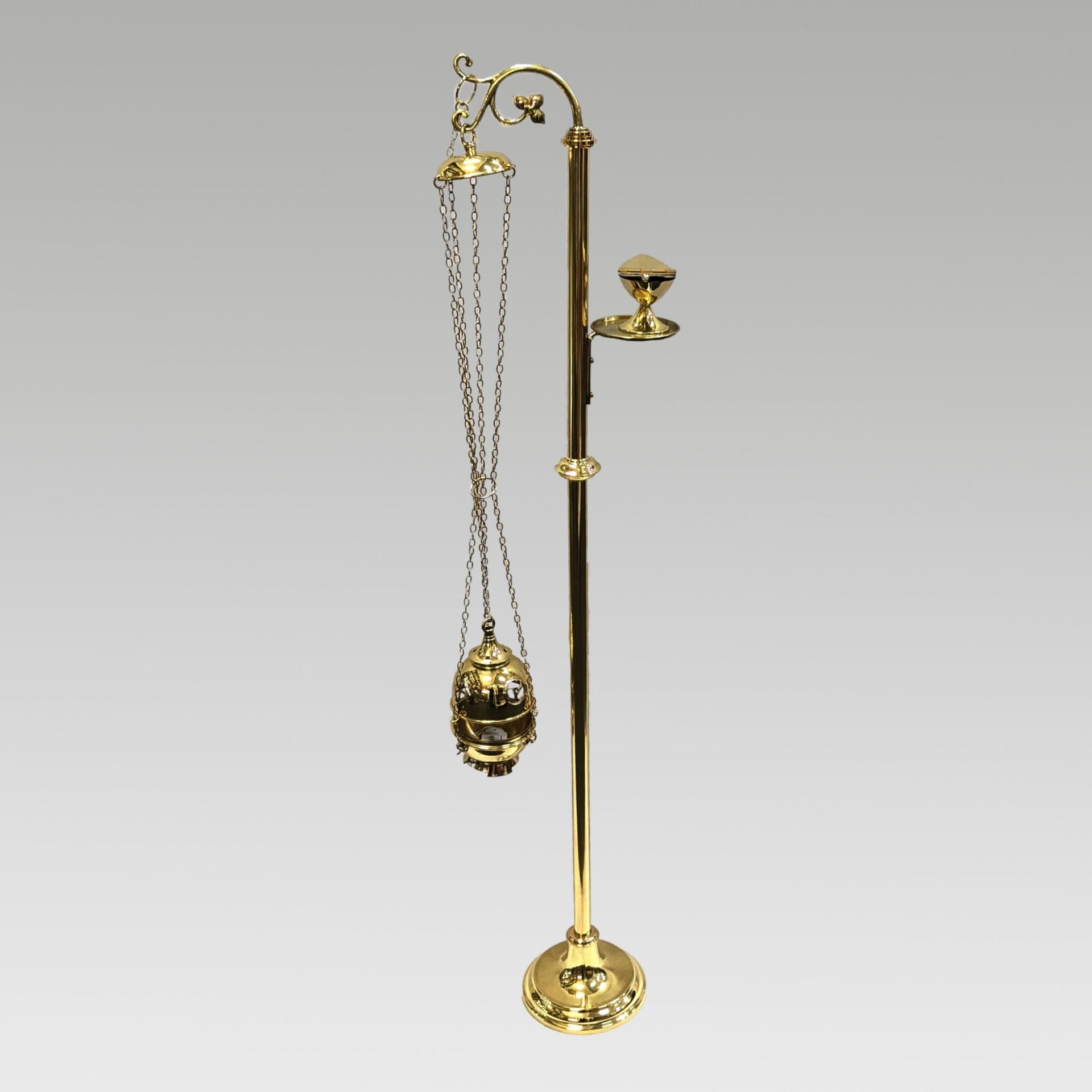 Thurible Stand with Thurible & Incense Boat