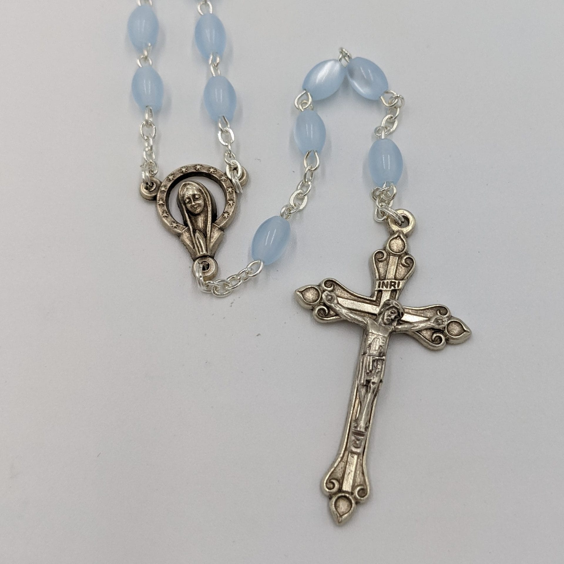 ROSARY BEADS PEARL BLUE - Image 2