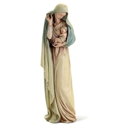 MADONNA AND CHILD STATUE 18"