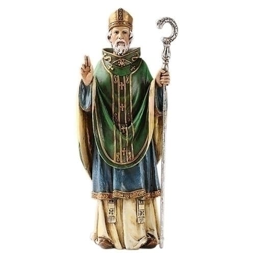 ST PATRICK STATUE 10.5"