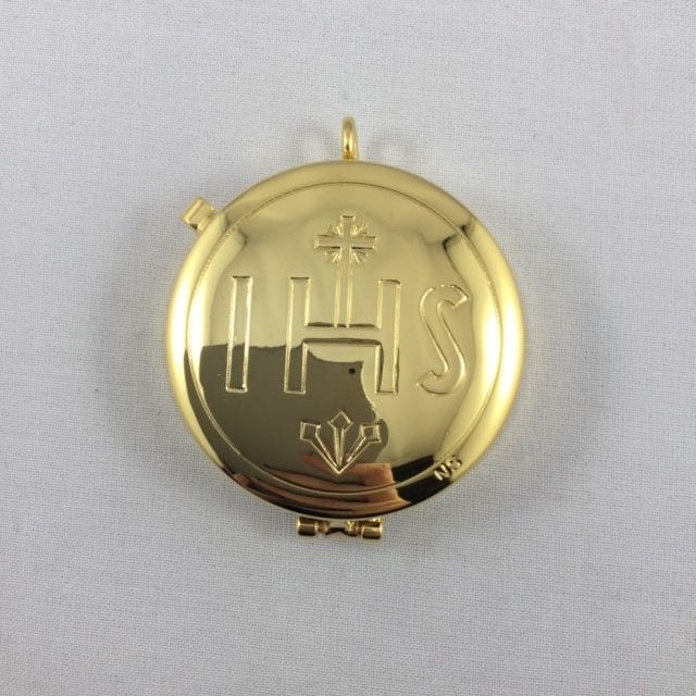 Pyx with IHS Design 5.5cm x 1.5cm