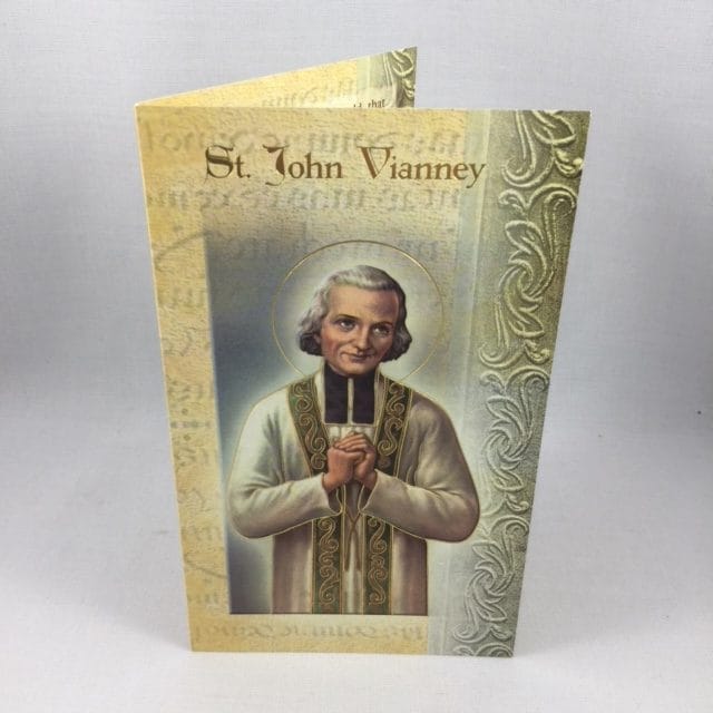 St John Vianney Bi-fold Card