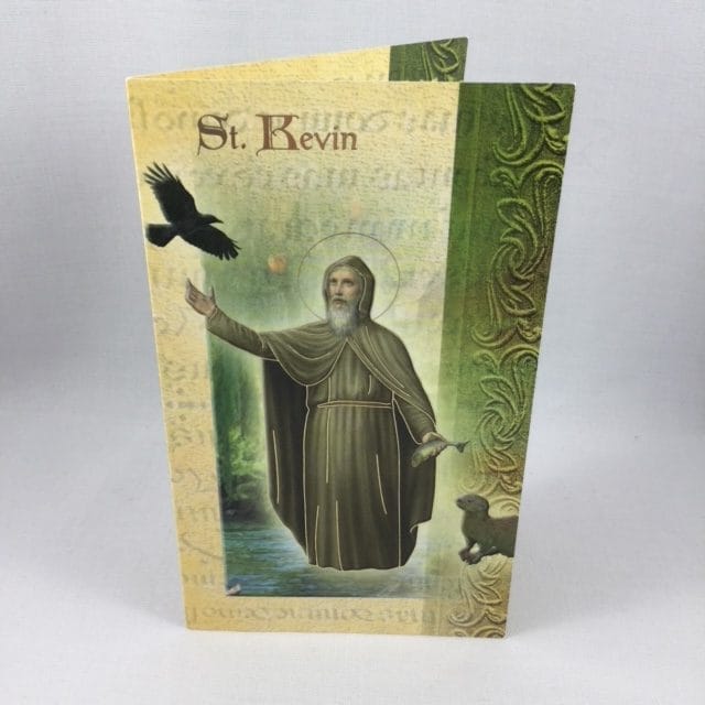 St Kevin Bi-fold Card