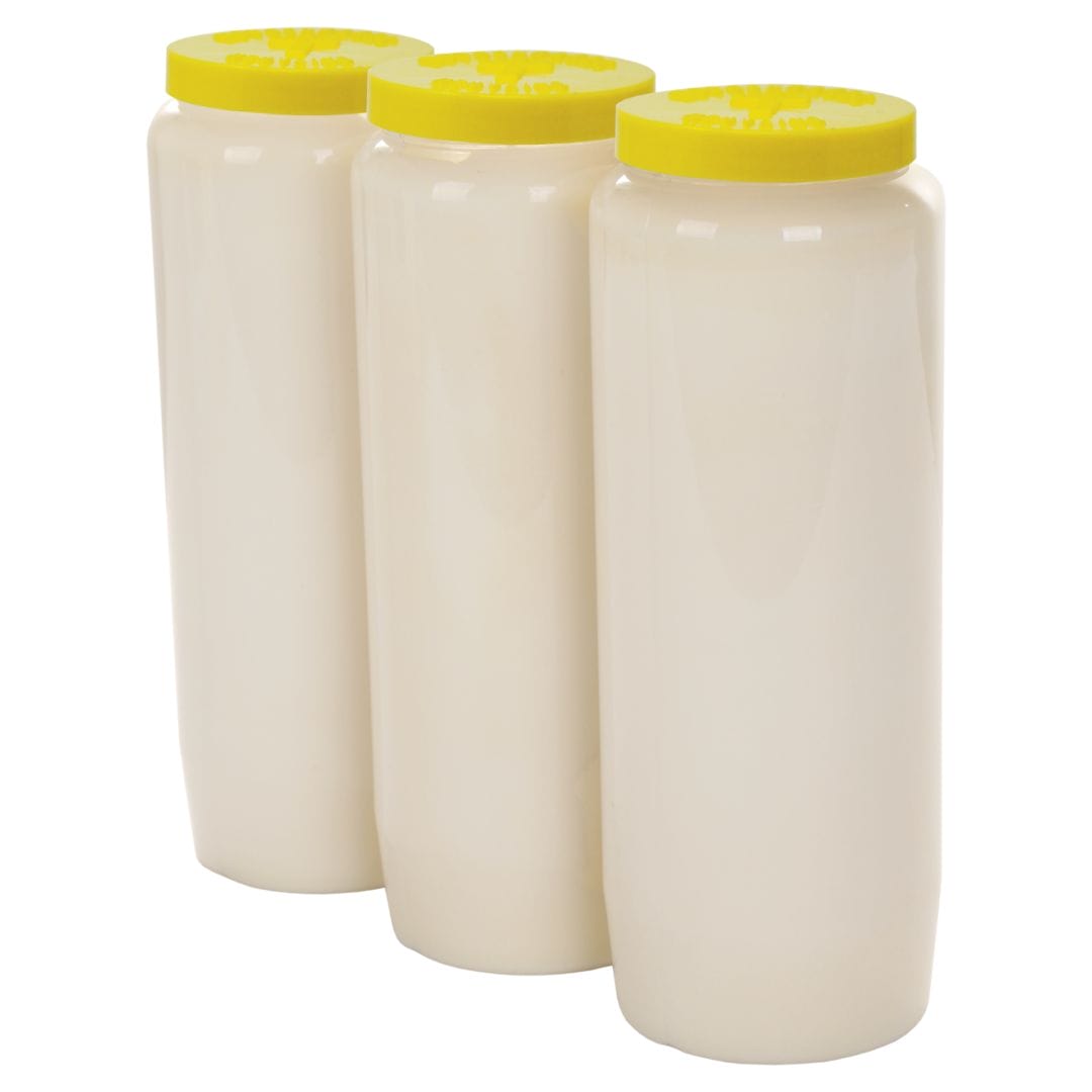 Sanctuary Candle - 7 Day White Carton