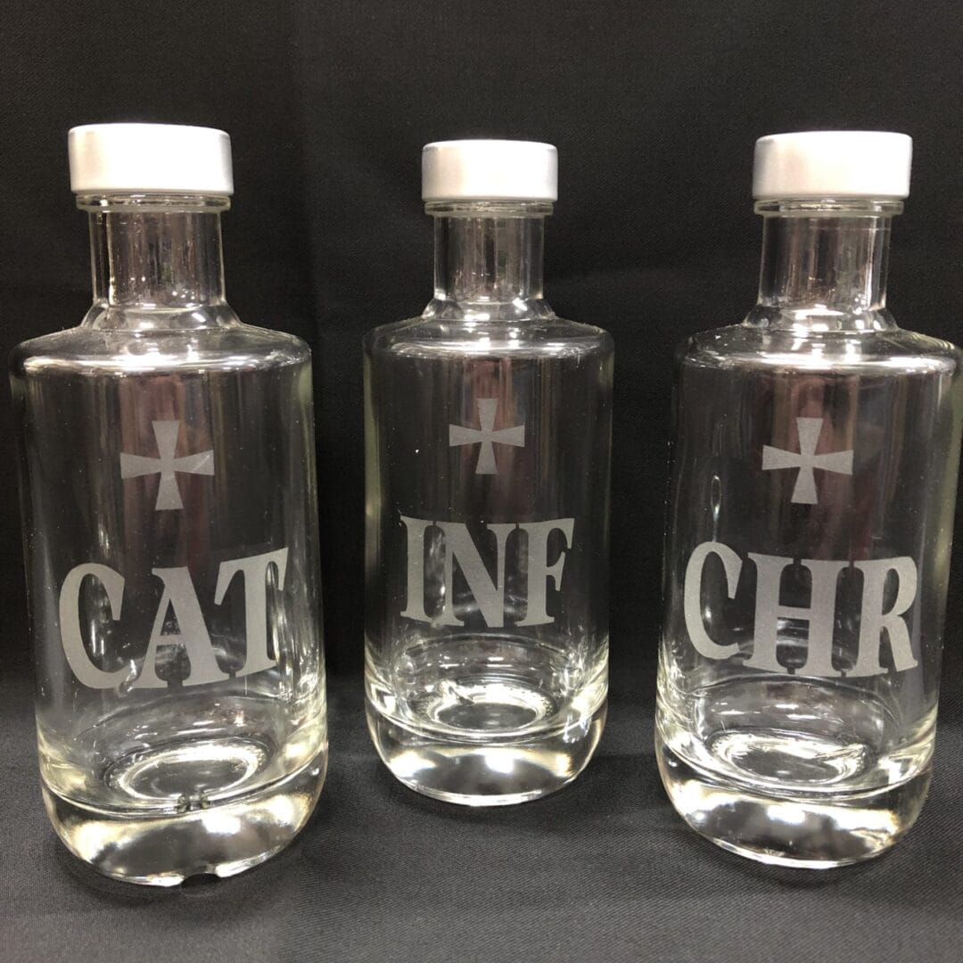 Holy Oil Cruet Set