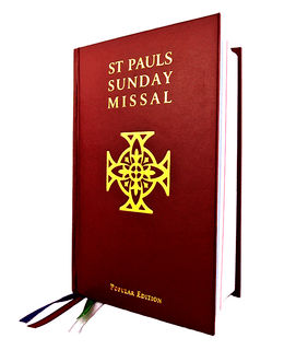 ST PAULS SUNDAY MISSAL POPULAR EDITION RED HARDCOVER