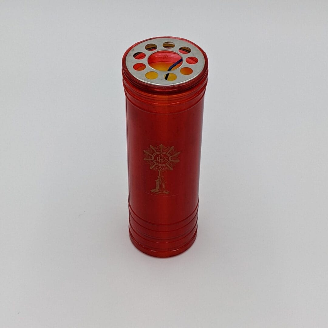 Red Devotional Candle Large