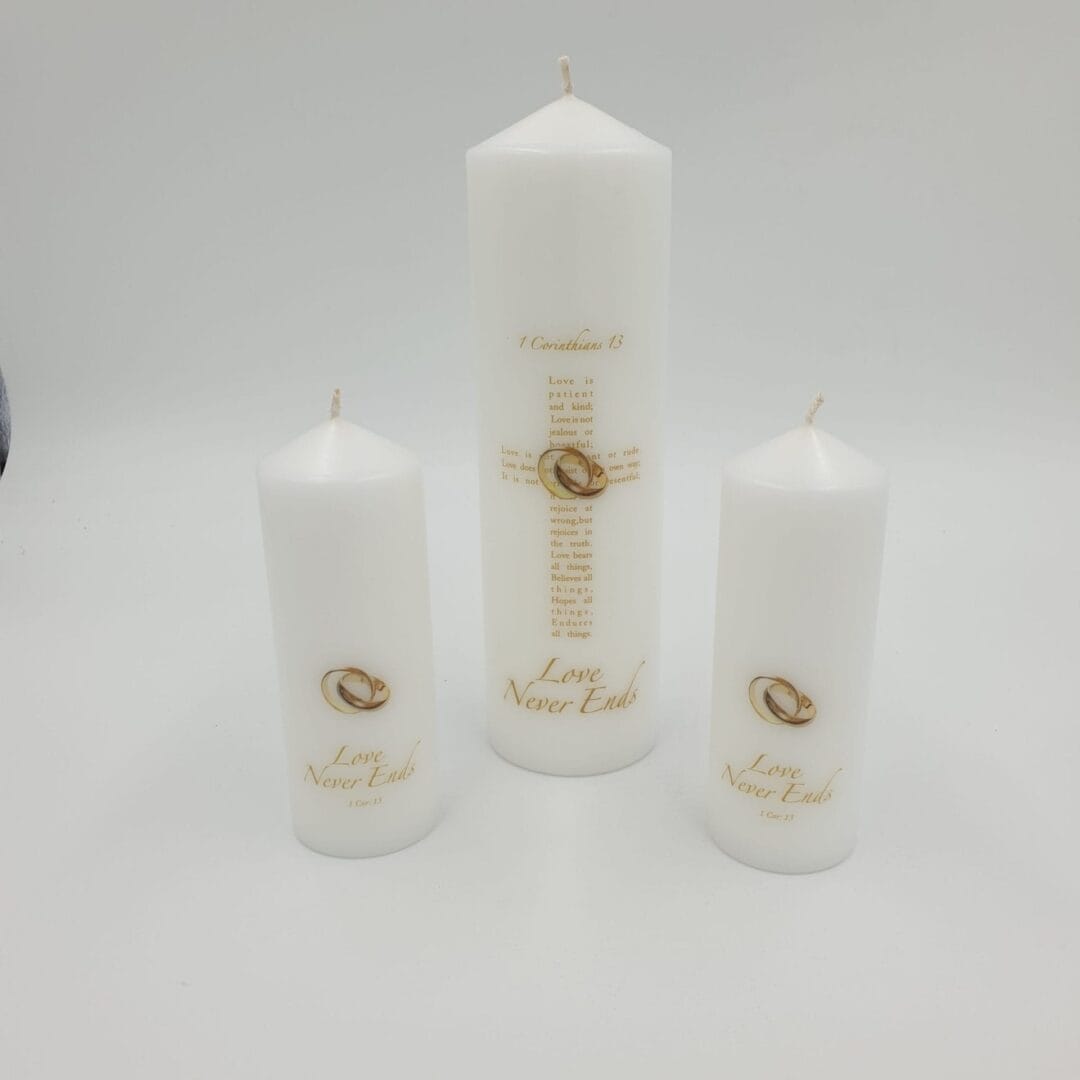 Wedding Candle Unity Set
