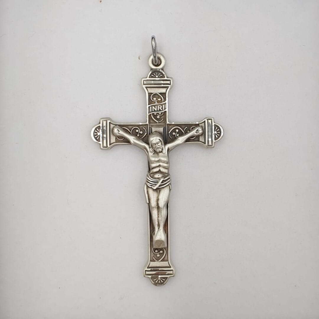 Sterling Silver Crucifix 5cm x 3cm