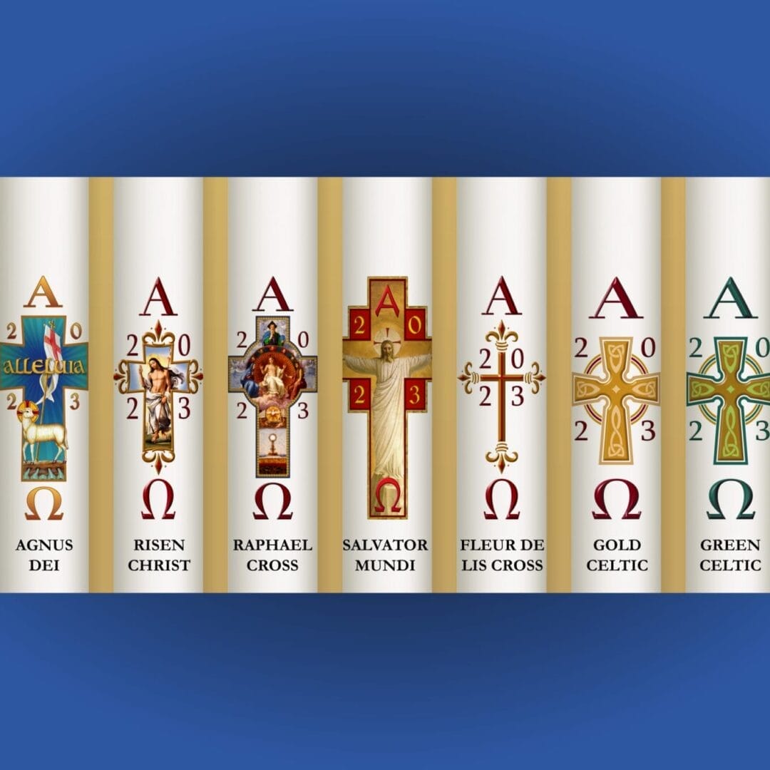 Paschal Candles – Professionally Decorated