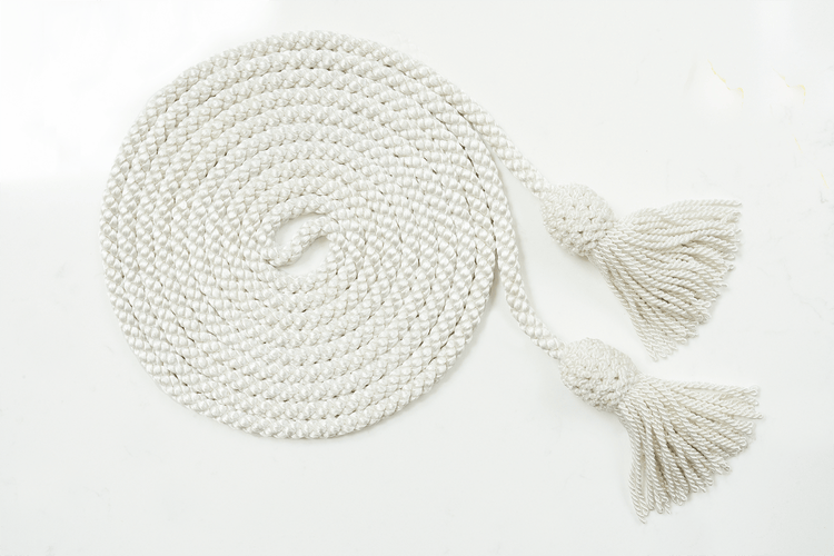 White Rayon Cincture 411 cm