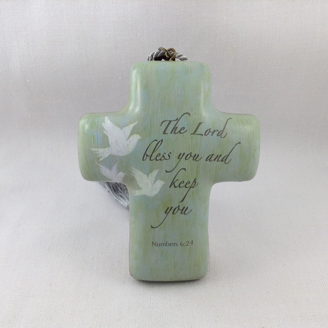 Cross with Key - The Lord Bless You