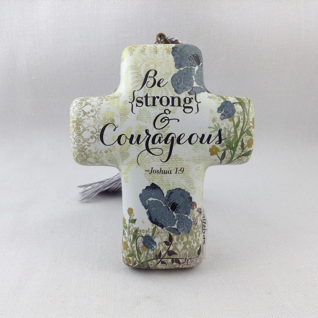 Cross with Key - Be Courageous
