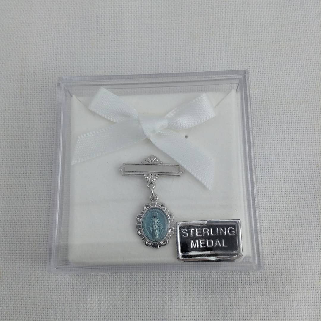 BABY PIN S/S BLUE MIRACULOUS