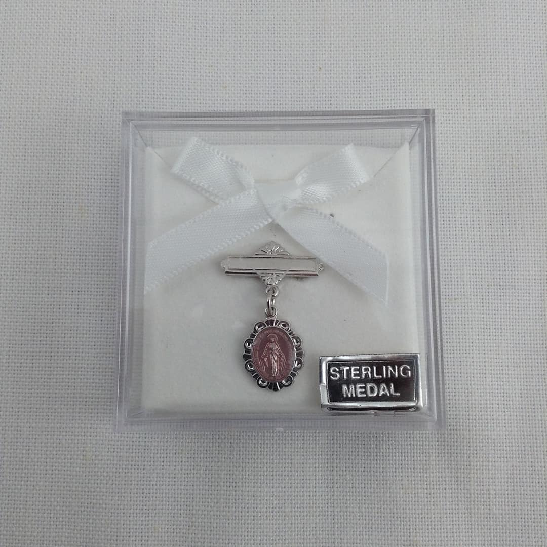 BABY PIN S/S PINK MIRACULOUS