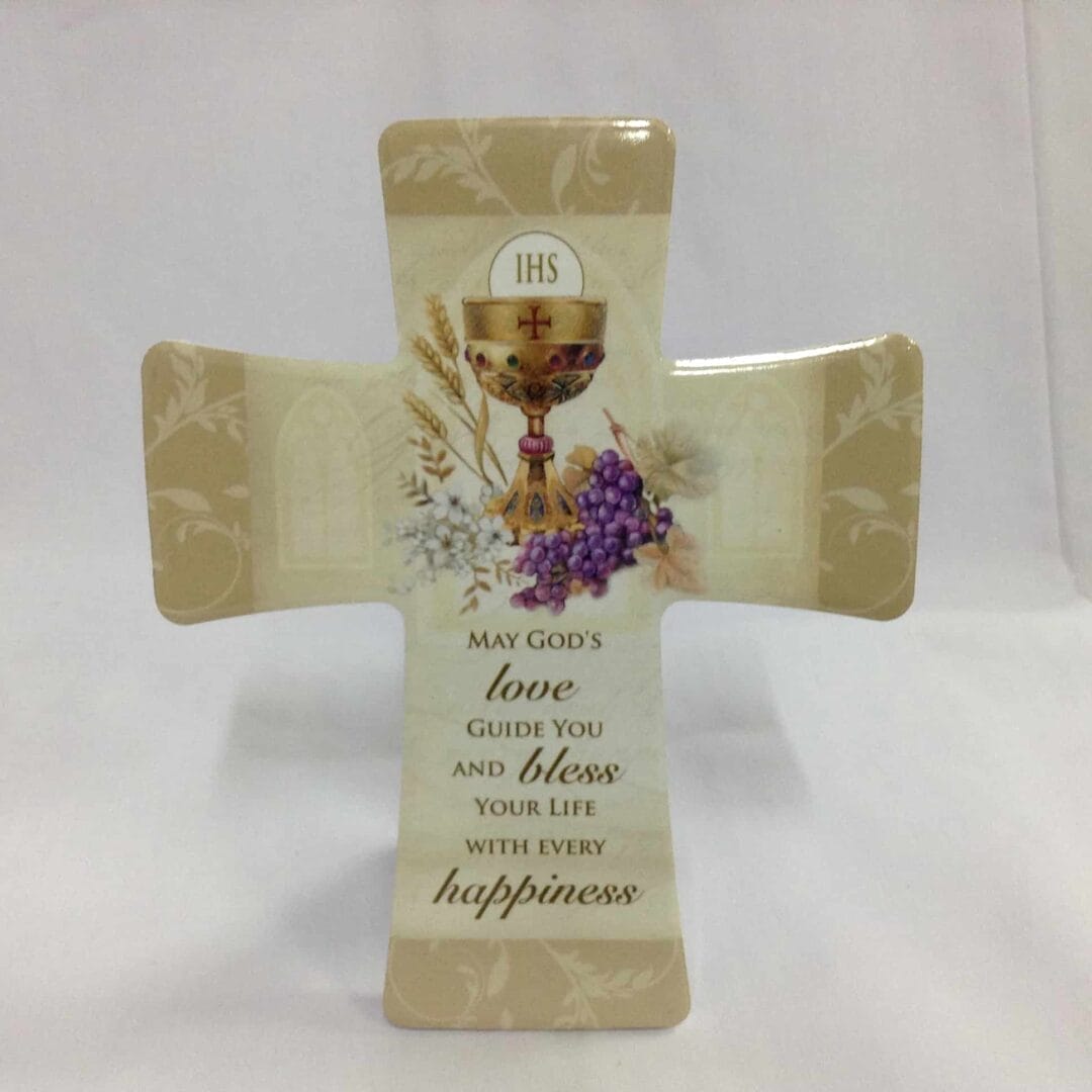 First Holy Communion Porcelain Cross