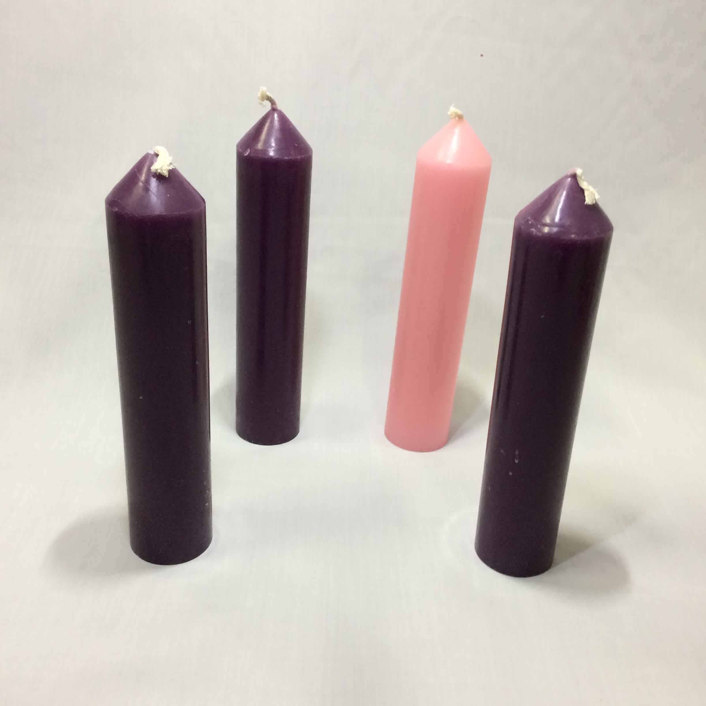 Advent Candle Set 6x3" (150x74mm) - Image 3