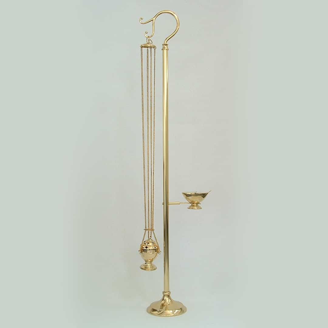 Thurible, Incense Boat & Stand