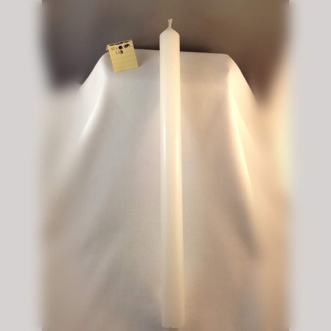 15 x 1.1/8 inch (380x28mm) candle - Image 2