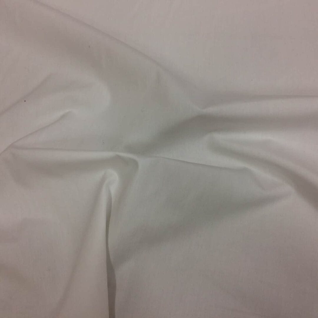 100% Organic Cotton - White
