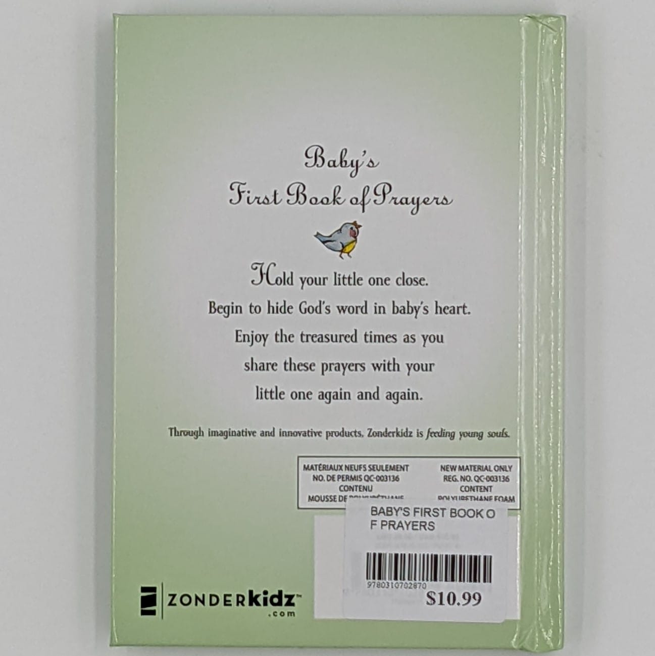 Baby's first sale book of prayers