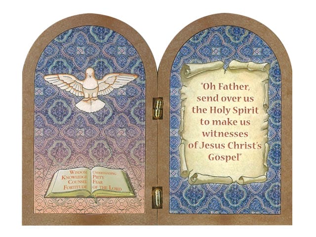 Confirmation Bifold Plaque