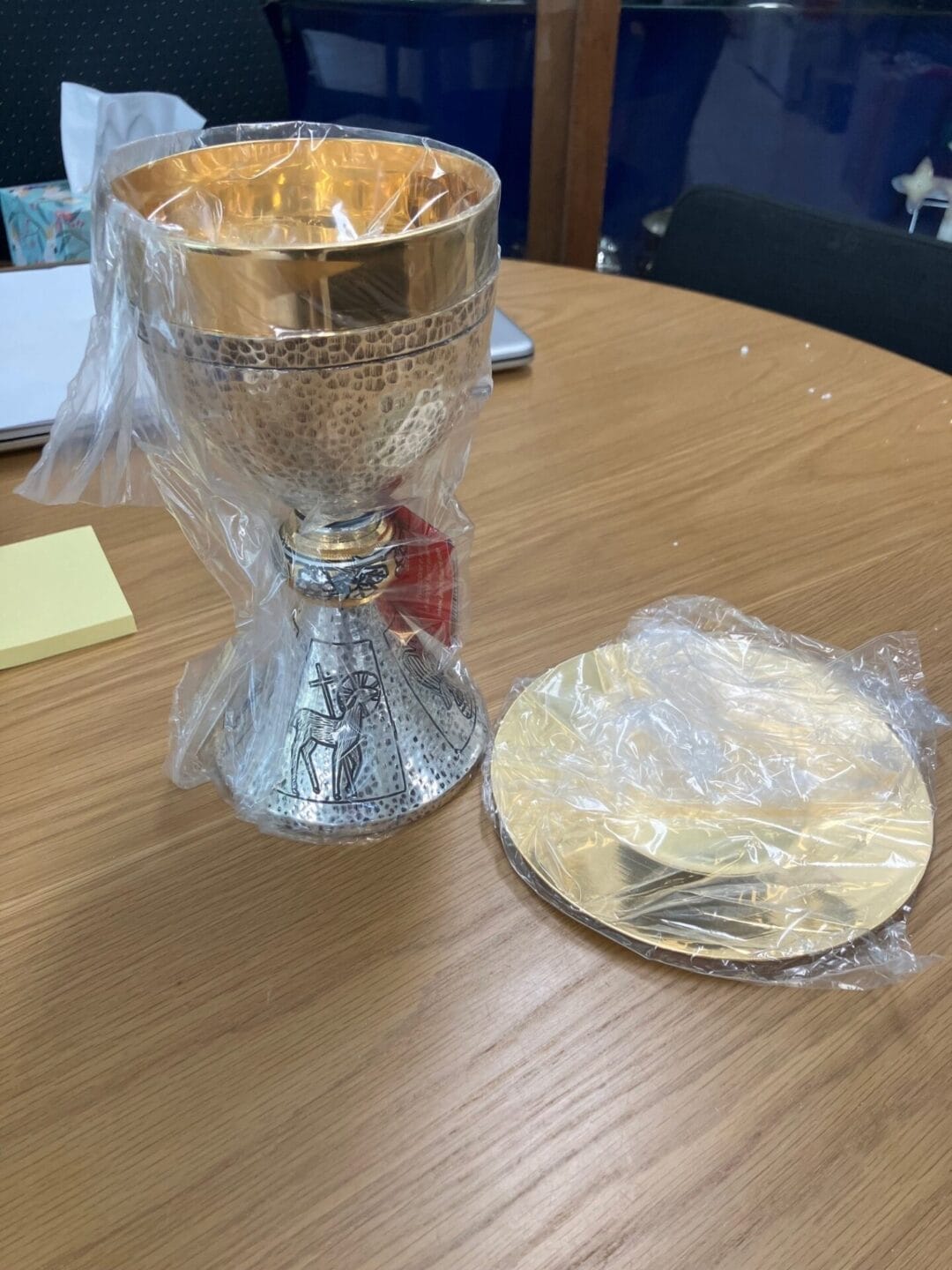 Chalice and Paten set in our store